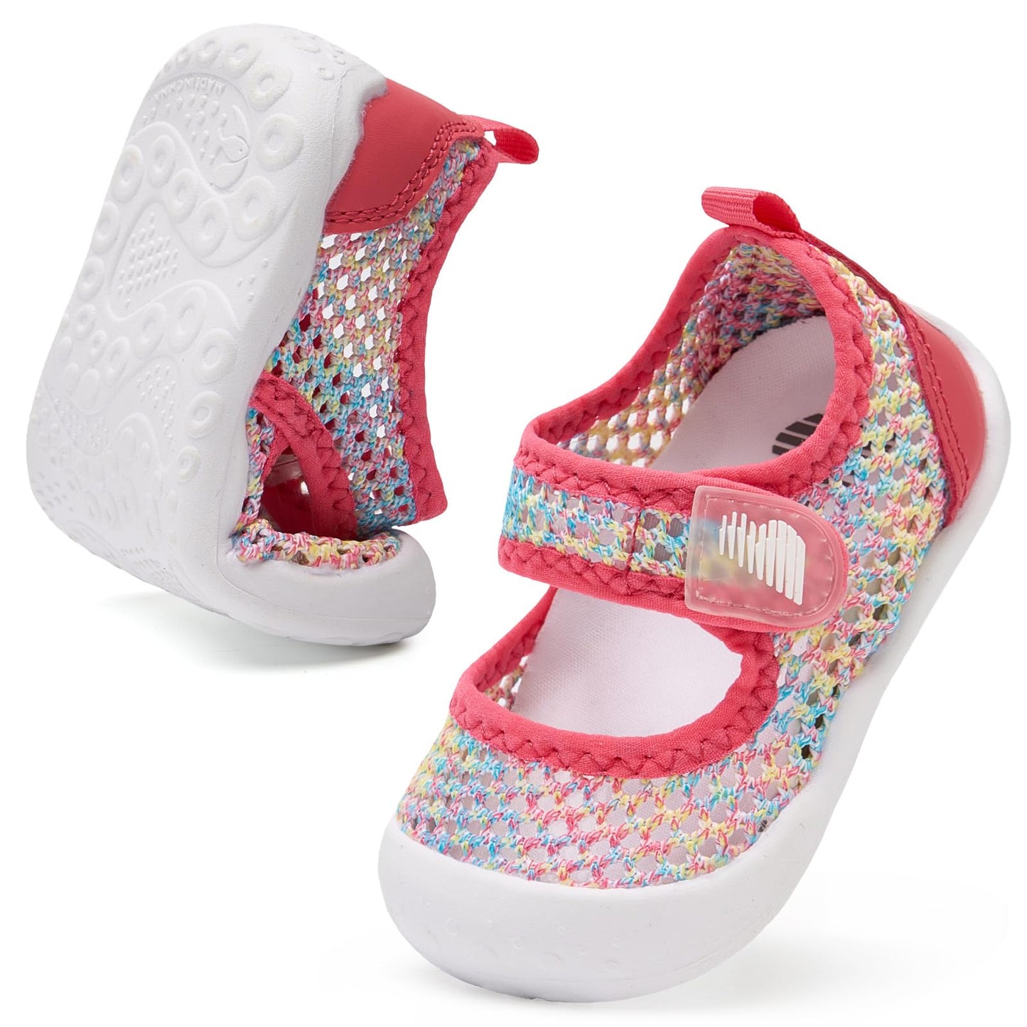 BARERUN Toddler Water Shoes Barefoot Water Shoes for Kids Baby Wide Aqua Socks with Arch Support Quick-Dry Breathable Boys Girls Sandals Walking Shoes for Beach Swim Pool Shoes