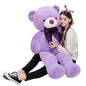 MaoGoLan Giant Big Teddy Bear 4 Feet 47 inch Life Size Tan Plush Bear Brown Stuffed Animal for Children Boyfriend