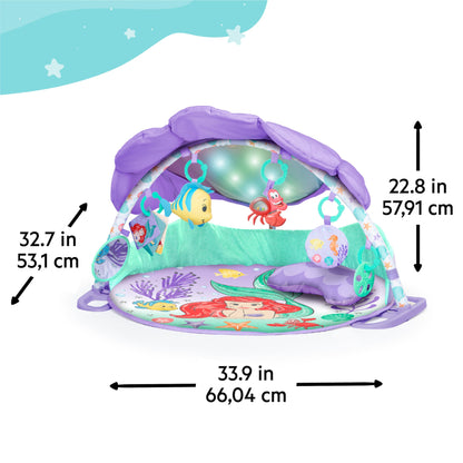 Bright Starts Disney Baby Finding Nemo Mr. Ray Ocean Lights & Music Gym, Ages Newborn +