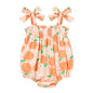 Baby Girl Summer Clothes Newborn Girl Outfits Cute Strap Baby Girl Romper Jumpsuit Infant Floral One Piece Bodysuit