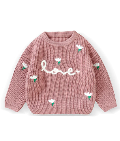 Infant Toddler Baby Girl Oversized Sweater Long Sleeve Sweaters Fall Winter Tops Clothes