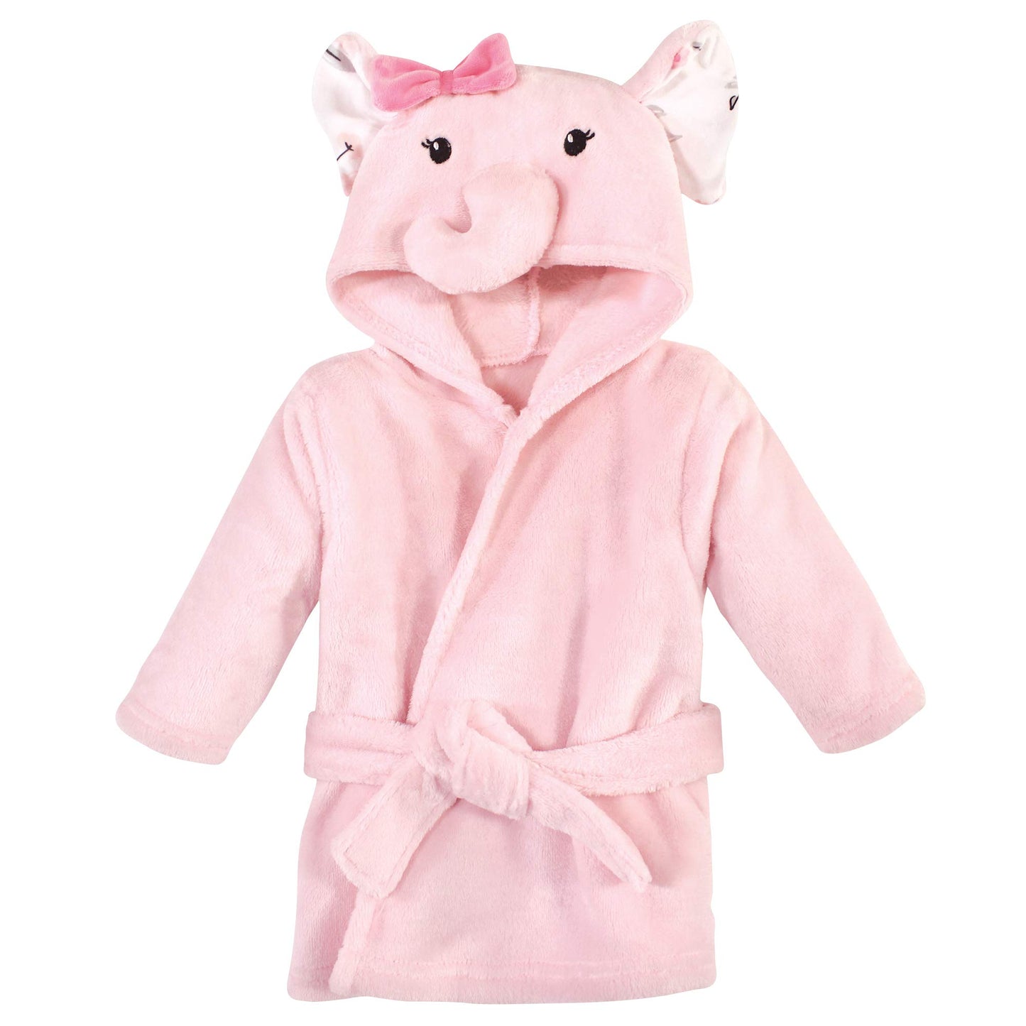 Hudson Baby Unisex Baby Plush Animal Face Bathrobe