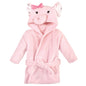 Hudson Baby Unisex Baby Plush Animal Face Bathrobe