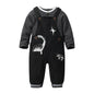 Baby Boy Clothes Set Infant Boy's Long Sleeve Romper+Dinosaur Denim Overalls Toddler Boys Fall Winter Outfits Suit