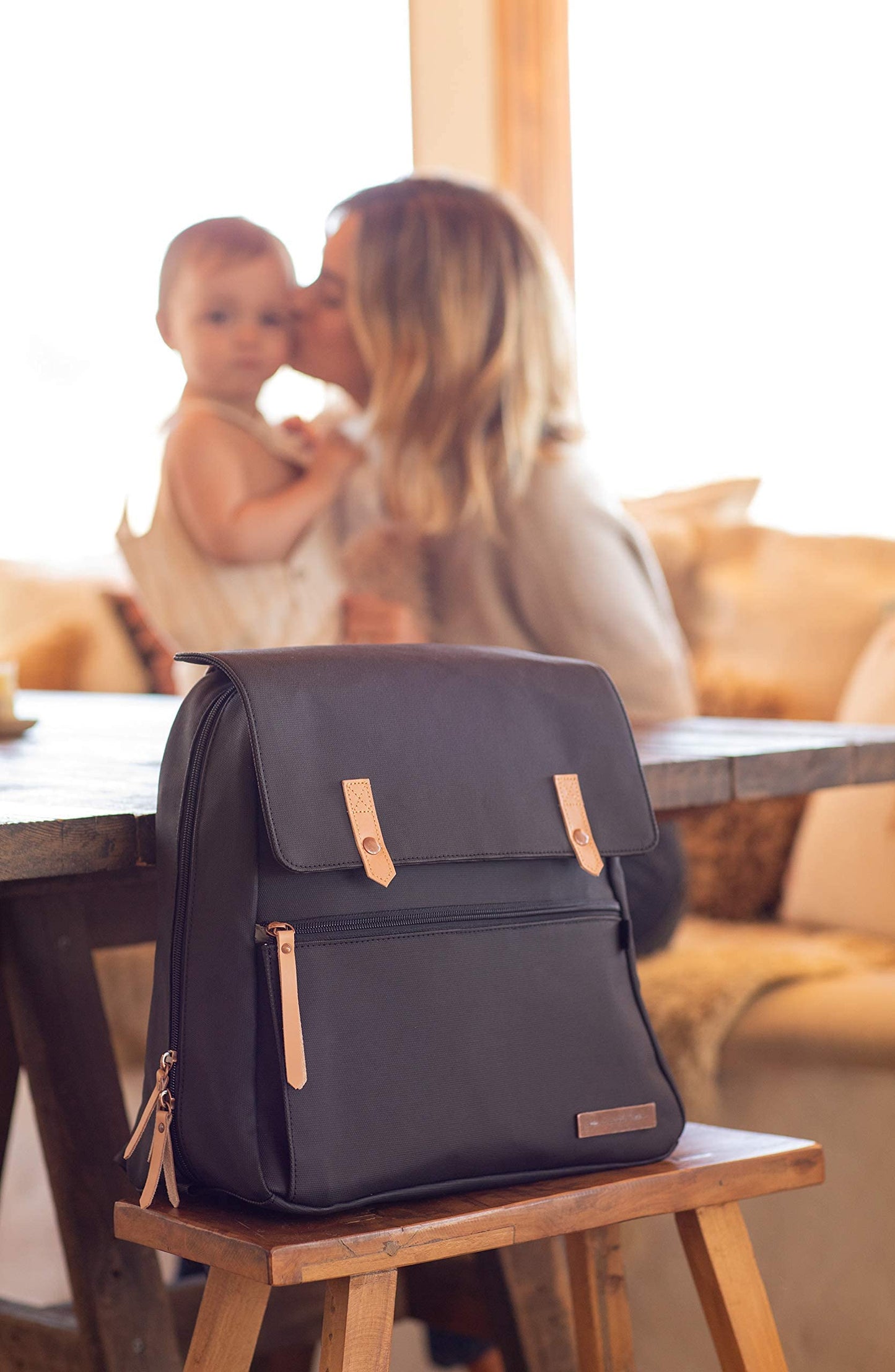 Petunia Pickle Bottom Meta Backpack | Baby Bag | Diaper Bag Backpack for Parents | Stylish Bag and Organizer | Comfortable, Spacious Backpack for Moms and Dads | Cedar