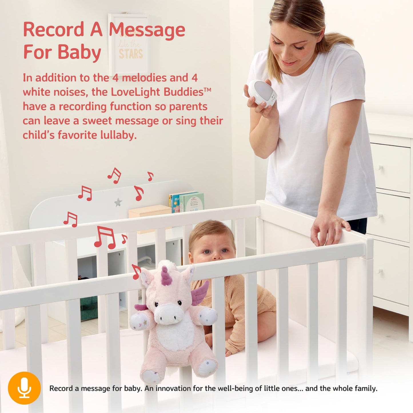 Cloud b Sound Machine with White Noise Soothing Sounds | Cuddly Stuffed Animal & Nomadic Nightlight | Record Parent Voice | Adjustable Settings & Auto-Shutoff | LoveLight™ Buddies - Drake The Dragon™