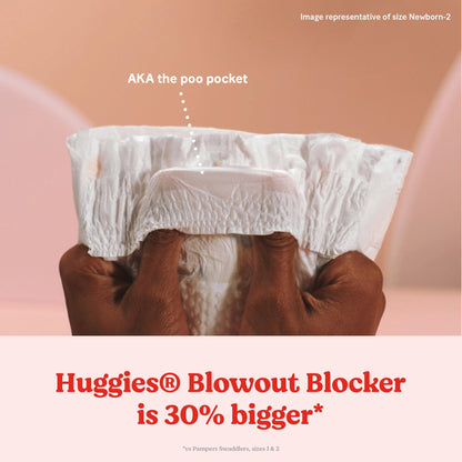 Huggies Newborn Diapers, Little Snugglers Baby Diapers, Size Newborn (up to 10 lbs), 31 Count