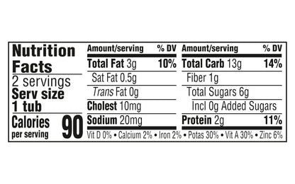 Gerber Mealtime for Baby 2nd Foods Power Blend Baby Food Tubs, Sweet Potato Turkey with Whole Grains, Pureed Baby Food, 2-4 Ounce Tubs/Pack (Pack of 2)