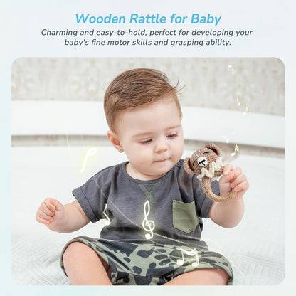 10PCS Baby Gift Set, Baby Gift Basket for Boys Girls, Gender Neutral Gifts, Baby Bath Sets for New Baby, Rattle Swaddle Blanket Baby Gifts for Boys Girls