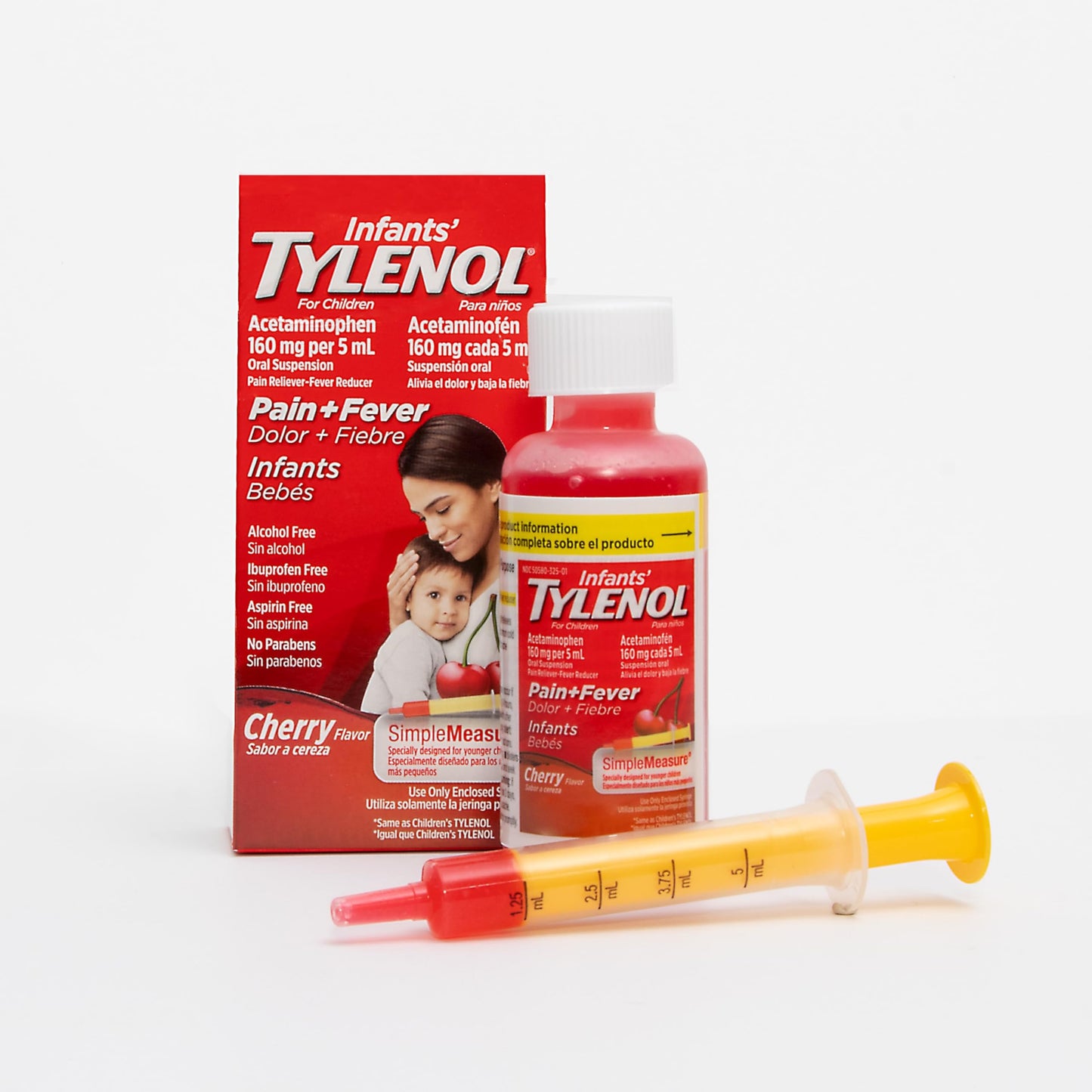 Infants' TYLENOL Oral Suspension, Grape, 2 Fl. Oz