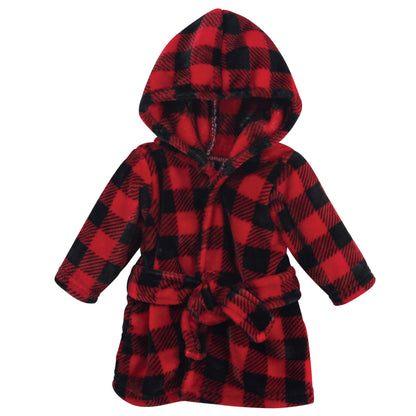 Hudson Baby Unisex Baby Plush Animal Face Bathrobe