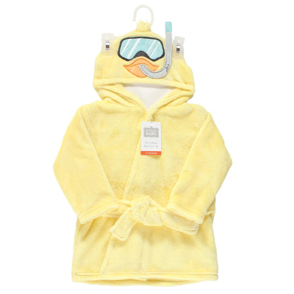 Hudson Baby Unisex Baby baby-girls baby-boys Plush Pool and Beach Robe Cover-ups