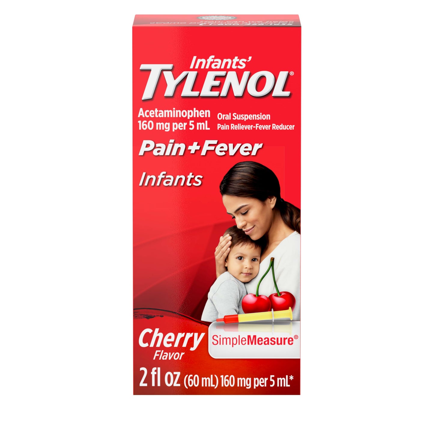 Infants' TYLENOL Oral Suspension, Grape, 2 Fl. Oz