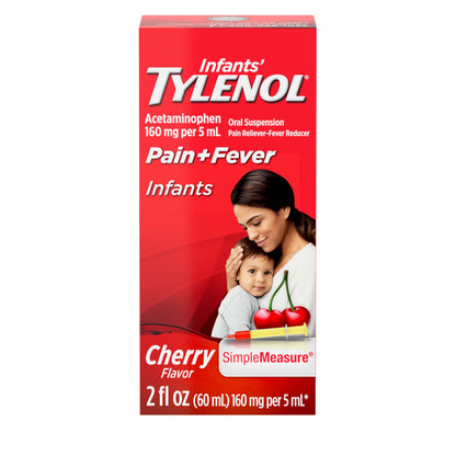 Infants' TYLENOL Oral Suspension, Grape, 2 Fl. Oz