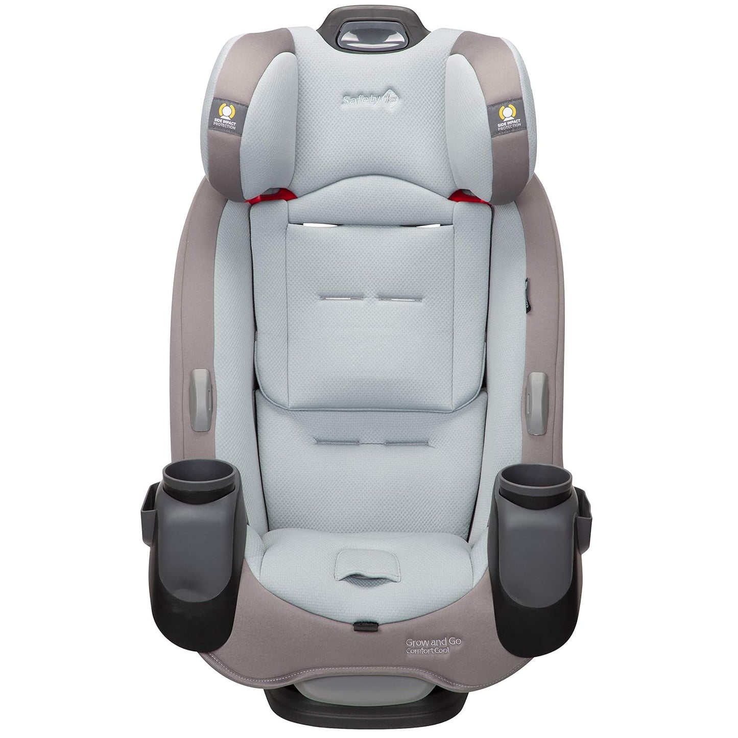 Safety 1st Grow and Go All-in-One Slim Convertible Car Seat, Rear Facing, 5-40 lbs, Forward Facing (30–65 lbs), High Back Booster Seat 40-100 pounds, Dunes Edge