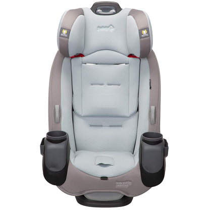 Safety 1st Grow and Go All-in-One Slim Convertible Car Seat, Rear Facing, 5-40 lbs, Forward Facing (30–65 lbs), High Back Booster Seat 40-100 pounds, Dunes Edge