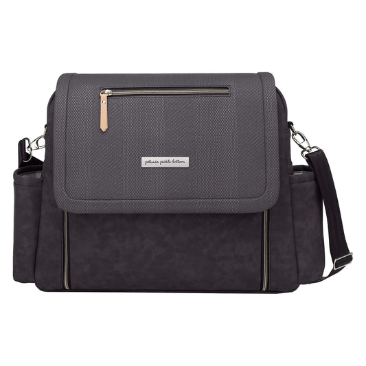 Petunia Pickle Bottom Boxy Backpack Deluxe, Diaper Bag for Parents, Stylish Baby Bag, Spacious Backpack, On-The-Go Moms, Toffee Rose
