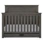 Delta Children Simmons Kids Caden 6-in-1 Convertible Crib with Trundle Drawer, Greenguard Gold Certified, Rustic Mist