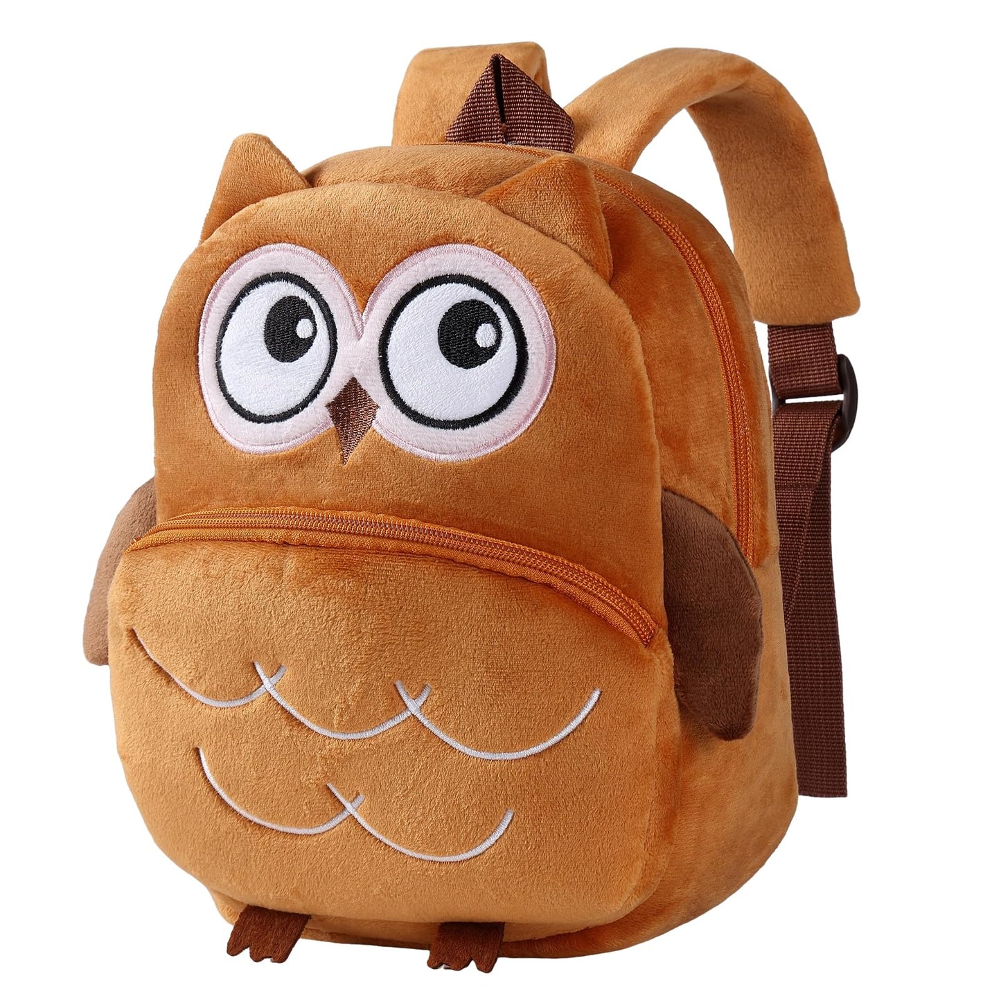 MICHLEY Toddler Backpack Plush Animal SchoolBag Cartoon Girls Travel Bag Mini Baby Daypack for Kids Kindergarten Pre School Bags, Cow