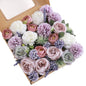 Artificial Flowers Combo, Fake Flowers for DIY Tables Centerpieces Baby Shower Bridal Shower Wedding Bouquet Arrangements Party Candle Holder Cake Decor Flower Home Decorations