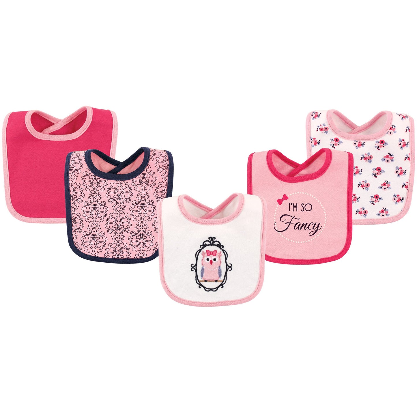 Hudson Baby Unisex BabyCotton Bibs