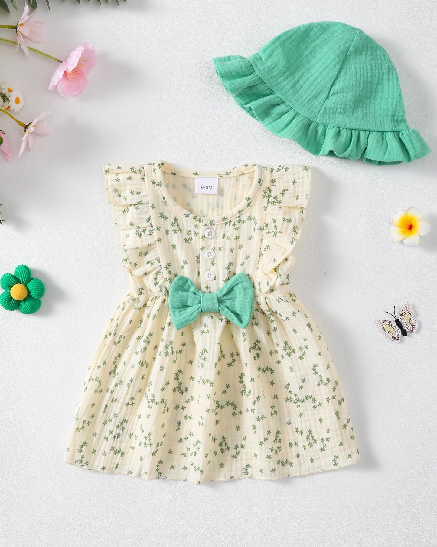 Newborn Baby Girl Clothes Cotton Linen Dresses Infant Casual Sundress Playwear Summer Toddler Girl White Dress