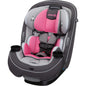 Safety 1st Grow and Go All-in-One Slim Convertible Car Seat, Rear Facing, 5-40 lbs, Forward Facing (30–65 lbs), High Back Booster Seat 40-100 pounds, Dunes Edge