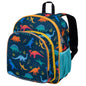 Wildkin 12-inch Kids Backpack – Padded, Adjustable, Ideal for Daycare & Travel - Trains, Planes, and Trucks