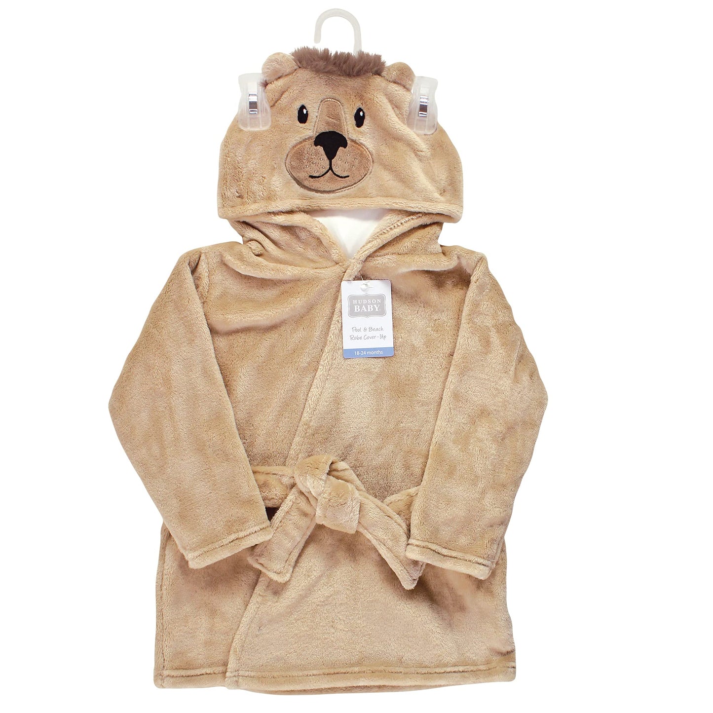 Hudson Baby Unisex Baby baby-girls baby-boys Plush Pool and Beach Robe Cover-ups
