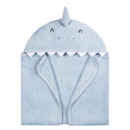 Gerber Baby 4 Piece Animal Character Hooded Towel and Washcloth Set, Brown Lion, One Size