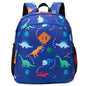 Toddler Backpack for Boys, 12 Inch Kids Dinosaur Backpack for Preschool or Kindergarten, Black