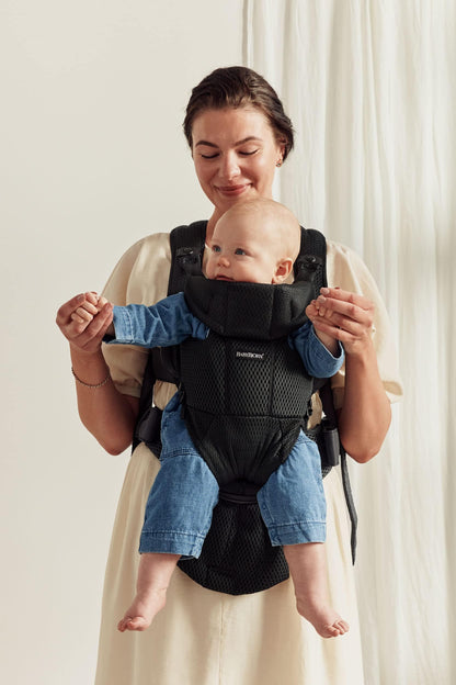 BabyBjörn Baby Carrier Free, 3D Mesh, Dusty Pink