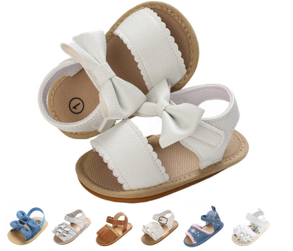 Baby Girls Sandals Summer Shoes Outdoor First Walker Toddler Girls Shoes for Summer