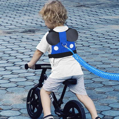 Accmor Toddler Leash Harness, Child Harness Baby Leash + Anti-Lost Wrist Link, Cute Kids Harness with Walking Strap Tether Belt for 1-5 Years Boys and Girls to Zoo or Mall