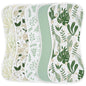 Yoofoss Baby Burp Cloths 5 Pack Burping Cloths for Babies Boys Girls Large 21''X10'' Extra Soft and Absorbent Flowers