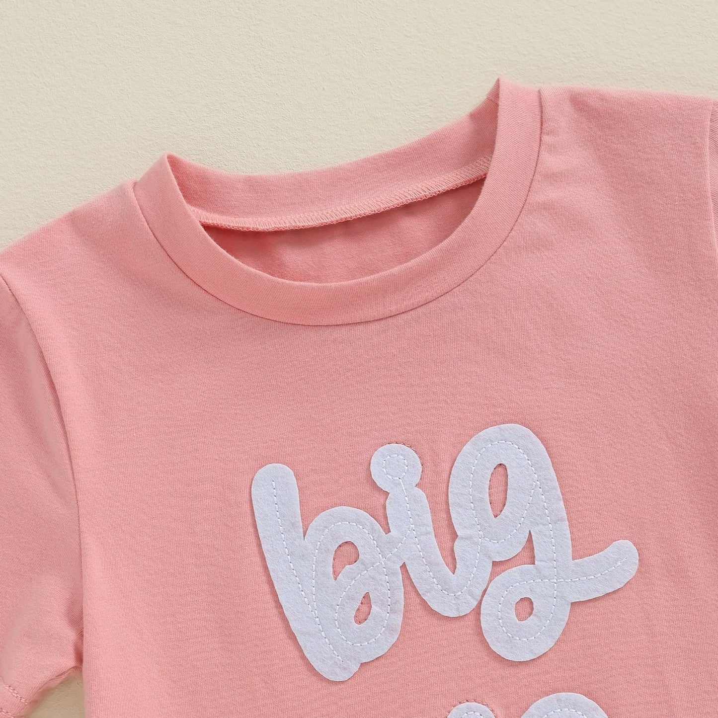 Toddler Baby Boy Summer Clothes Letter Short Sleeve T Shirt/Romper Casual Shorts Set Brother Matching Outfits