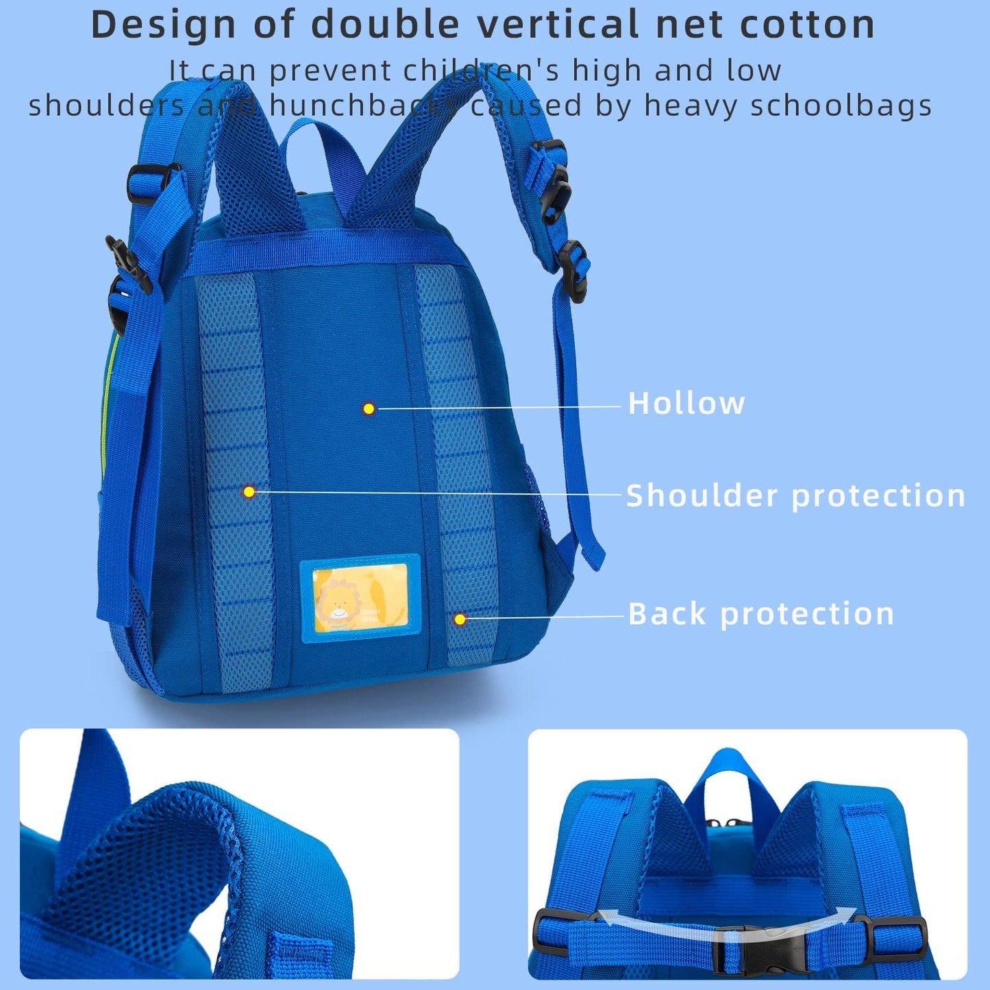 Car Dinosaur Kids Toddler Backpack for Boys and Girls Children Waterproof Preschool Bag(Red Music Party)