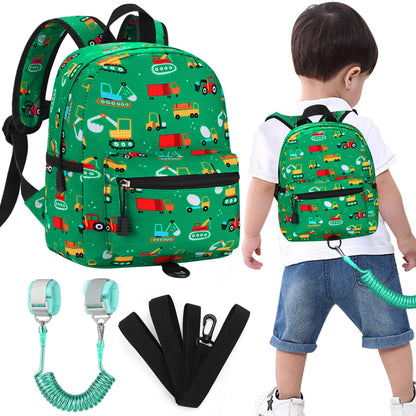 Accmor Toddler Backpack Leash, Cute Unicorn Baby Backpacks with Anti Lost Wrist Link, Mini Kids Backpack Leash Walking Harness for Outdoor Travel, Adorable Backpack Tether for Boys Girls 1-3 (Purple)