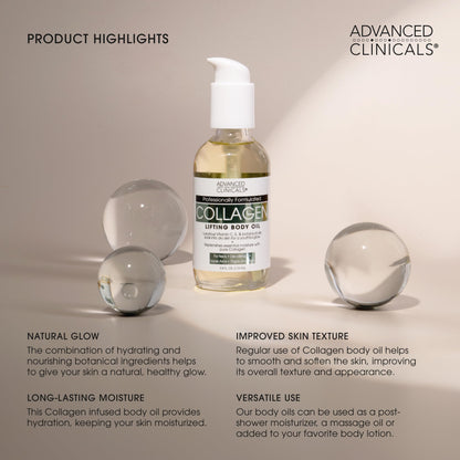 Advanced Clinicals Retinol Body Lotion + Collagen Cream Fragrance Free Face Moisturizer & Body Cream 2pc Skincare Set For Women & Men Helps Reduce Appearance Of Crepey Skin, Wrinkles, & Dry Skin, 2pc