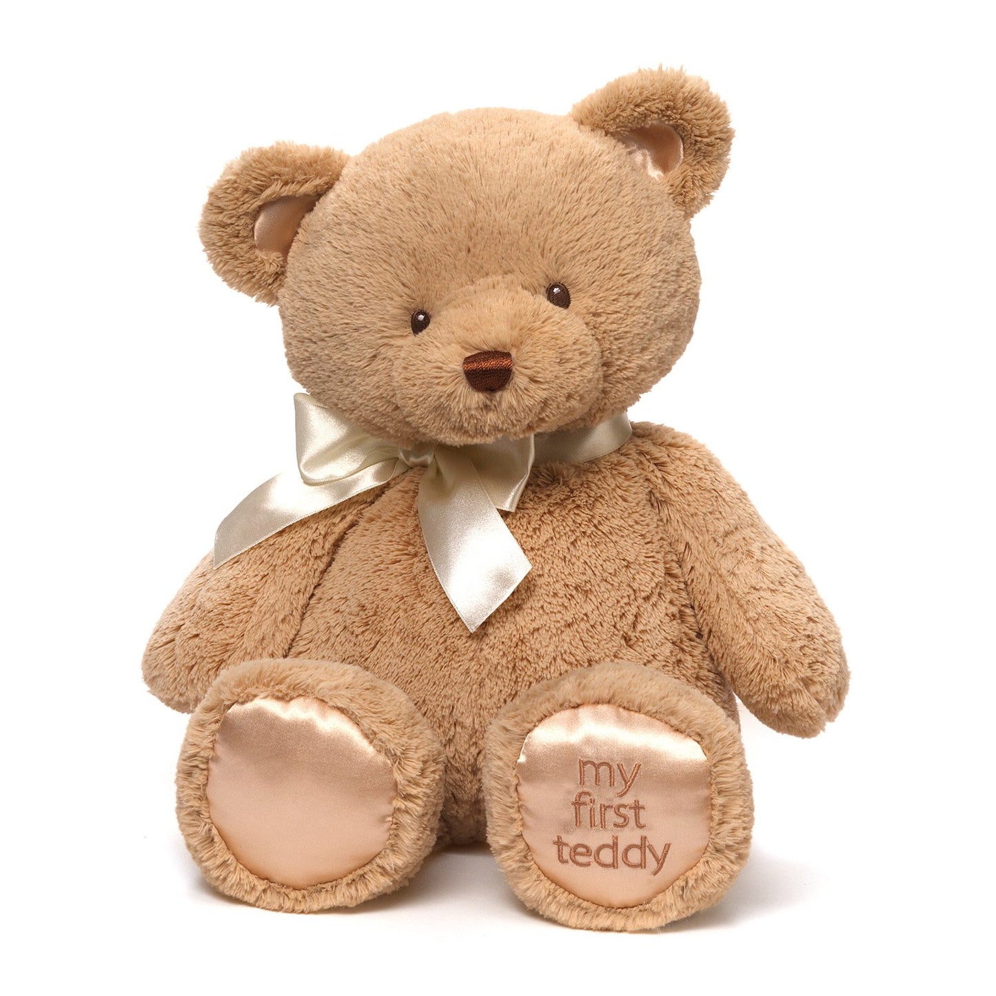 GUND Baby My First Teddy Bear, Ultra Soft Animal Plush Toy for Babies and Newborns, Tan, 10”
