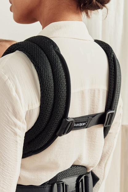 BabyBjörn Baby Carrier Harmony, Cream, 3D Mesh, 3-in-1 Ergonomic Baby Carrier; Newborn, Facing-in, Outward-Facing, and Back Carrying Positions Supported (7-40 lbs), Newborn to Toddler