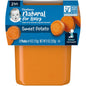 Gerber Baby Food Sweet Potato, 4 Oz, 2 Ct Tubs