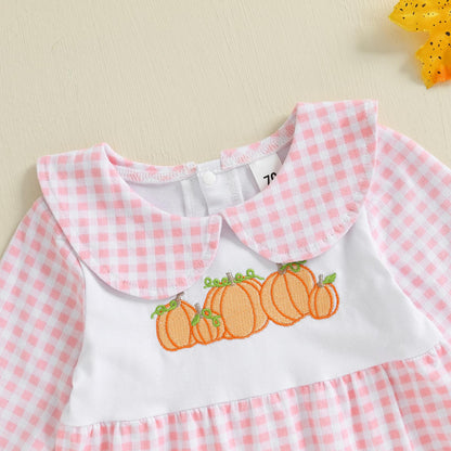 Kuriozud My First Halloween Baby Girl Boy Outfit Newborn Pumpkin Jumpsuit Romper Halloween Footie Pajamas Coming Home Outfit