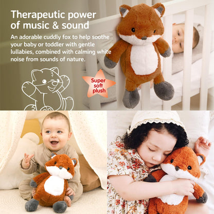 Cloud b Sound Machine with White Noise Soothing Sounds | Cuddly Stuffed Animal & Nomadic Nightlight | Record Parent Voice | Adjustable Settings & Auto-Shutoff | LoveLight™ Buddies - Drake The Dragon™