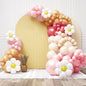 HOUSE OF PARTY 140PCS Pastel Rainbow Balloon Arch Garland Kit - Balloon Arch Kit-Birthday Balloons, Globos para Decoracion de Fiestas | Ideal for valentines day Baby Shower Party Decorations