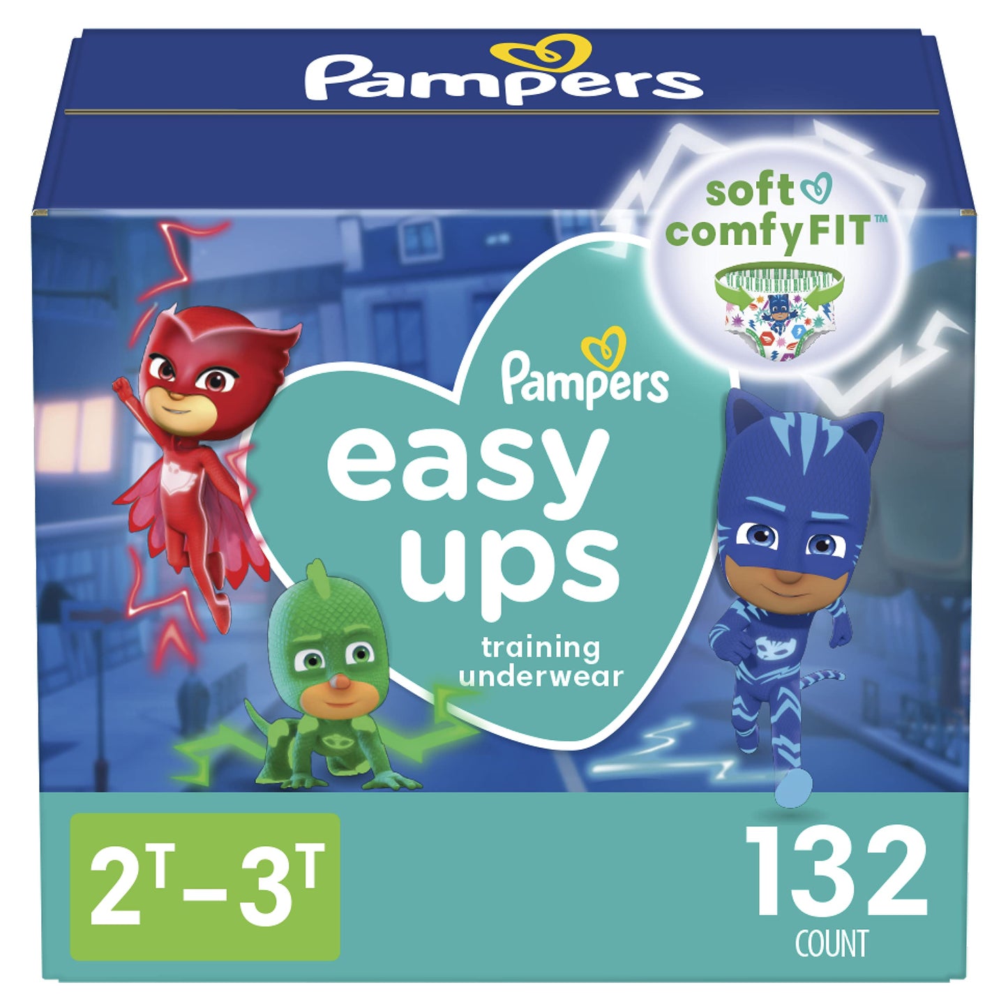 Pampers Training Pants - Easy Ups Boys & Girls Bluey - Size 4T-5T, 104 Count, Children's Potty Underwear (Packaging May Vary)