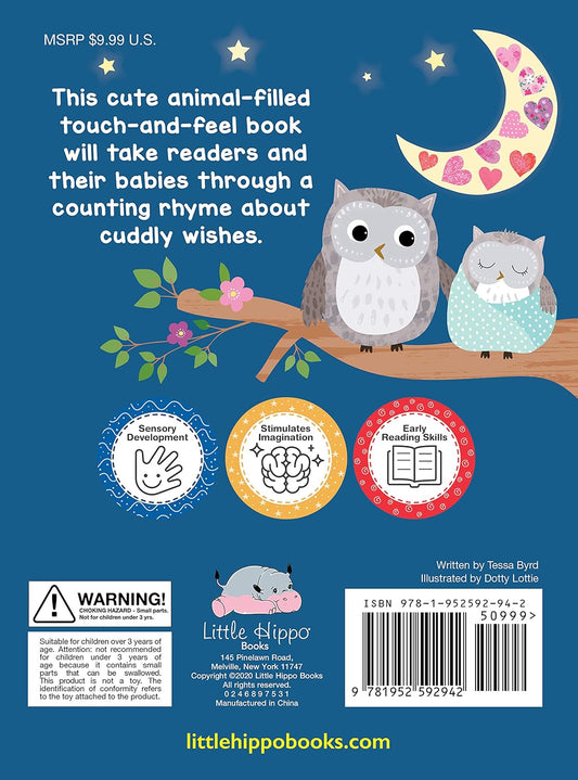 Cuddly Wishes - Touch and Feel Board Book - Sensory Board Book
