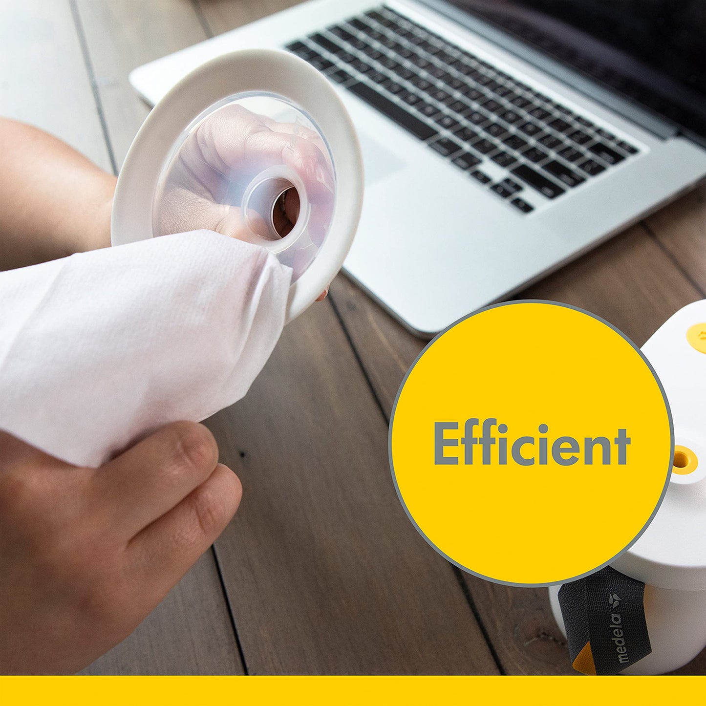 Medela Quick Clean Breast Pump and Accessory Sanitizer Spray Safe No Rinse Breastpump Sterilizer Eliminates 99.9 of Common Bacteria and Germs 8 Fluid Ounces, Clear