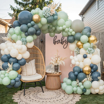 Ivory White Balloon Arch Kit,Boho Balloon Garland with Pastel Orange Cream Beige Champagne Gold White Sand Balloons for Neutral Baby Shower Wedding Boho Bridal Party Decorations