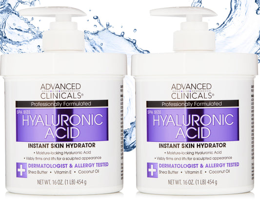 Advanced Clinicals Retinol Body Lotion & Face Moisturizer | Visible Anti Aging Skin Care Retinol Body Cream For Women & Men Targets Look Of Fine Lines, Wrinkles, & Crepe Looking Dry Skin, 16 Ounce